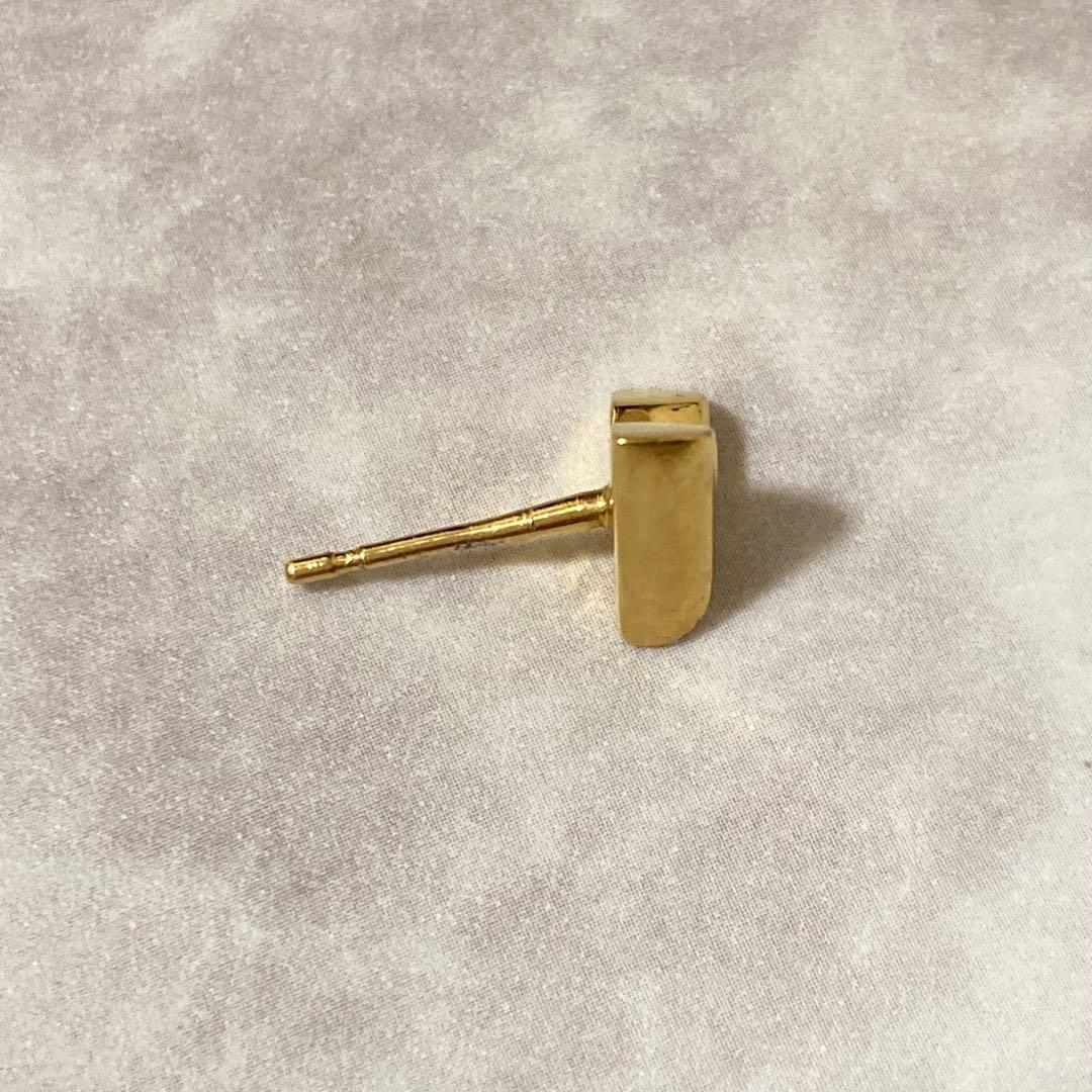 LOUIS VUITTON ゴールドピアス(片耳)