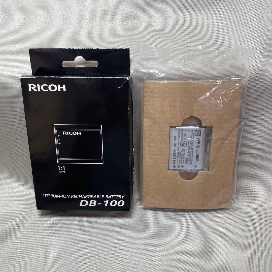 RICOH CX4 デジタルカメラ 動作品 新品予備バッテリー付