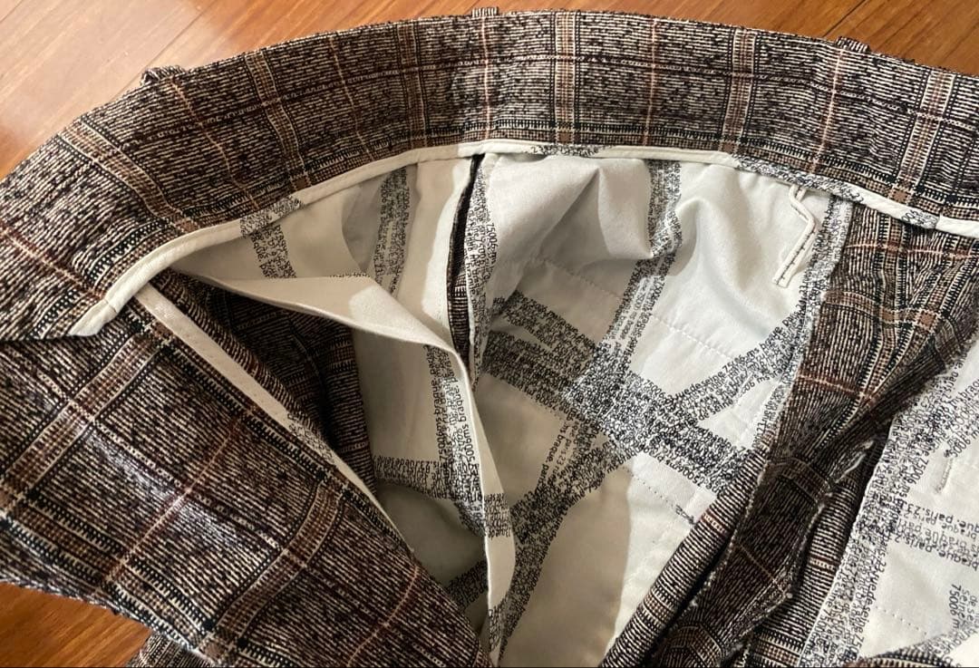 m’s braque TUCKED WIDE PANTS 34