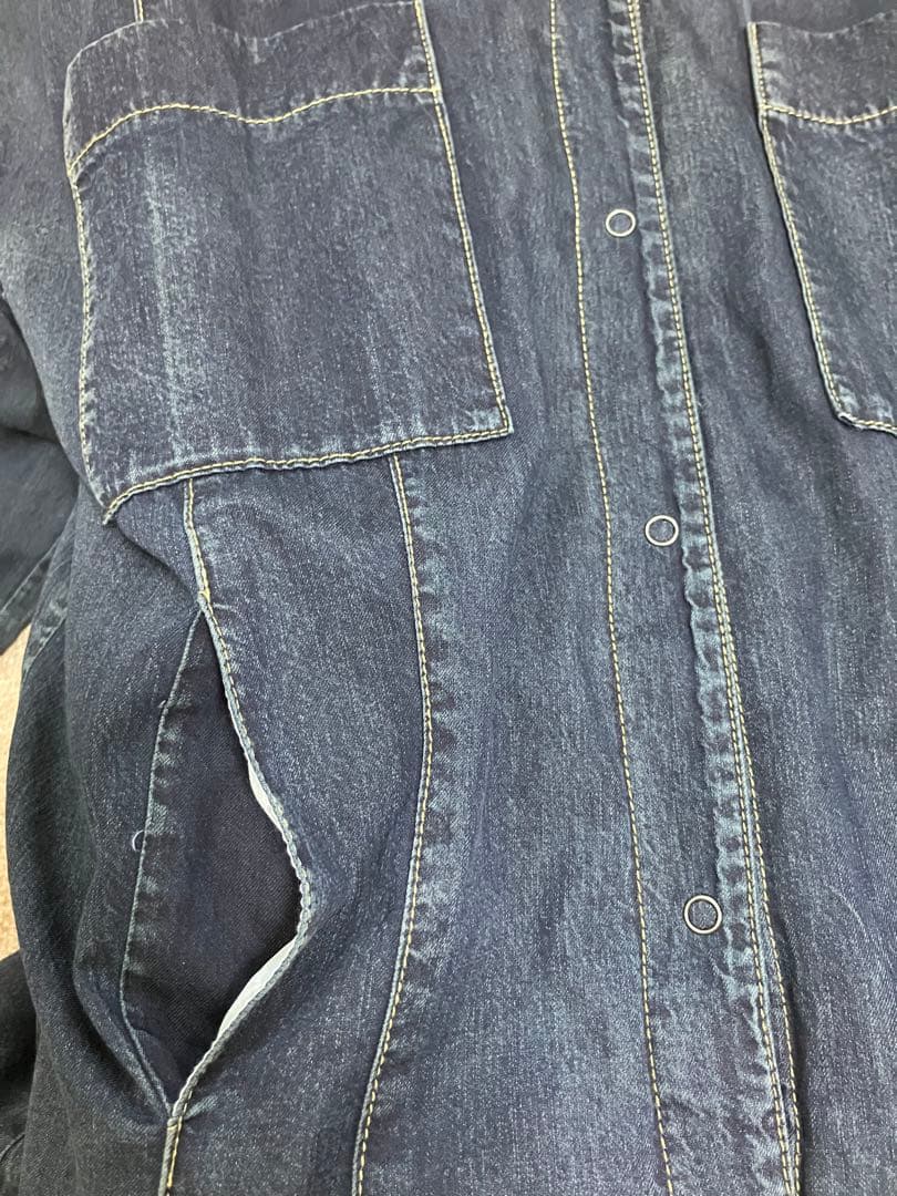 ayane 裏キルトダンガリージャケット