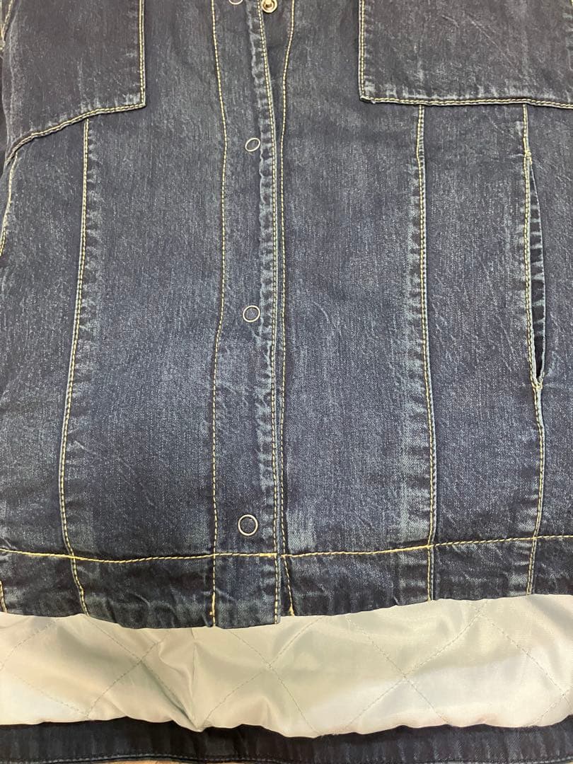 ayane 裏キルトダンガリージャケット