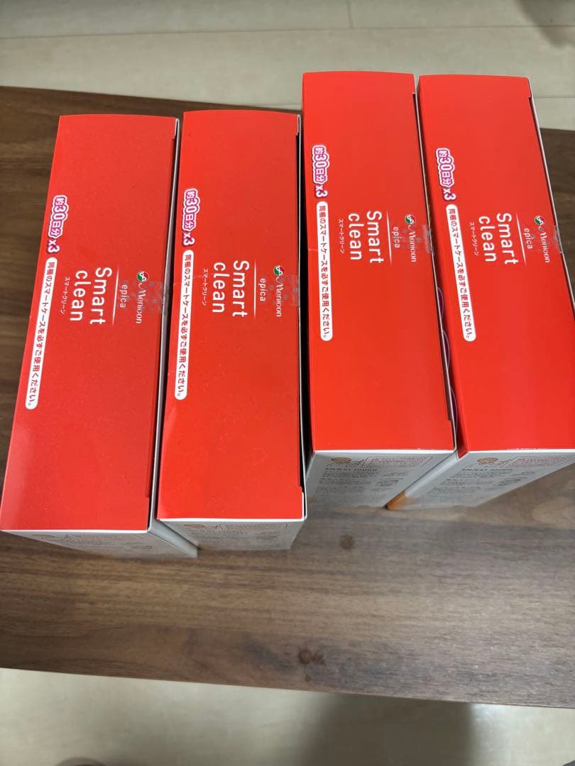 Smart clean 240ml 3本入容器付き 4ケース（合計12本）