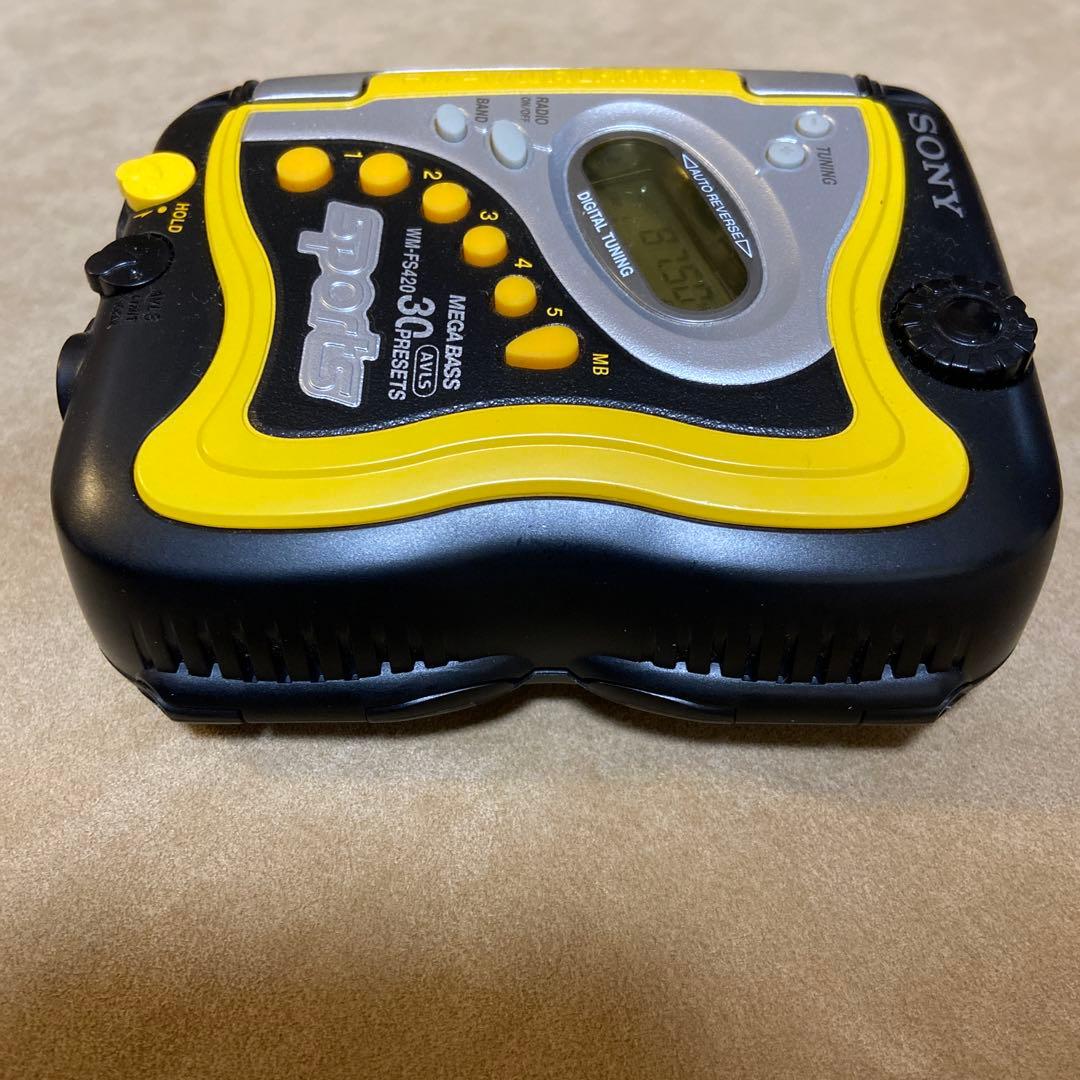 ソニースポーツ SONY WM-FS420 カセットプレーヤー
