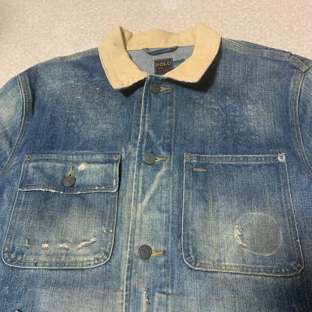正規品レア POLO Ralph Lauren ラルフローレン デニムジャケット