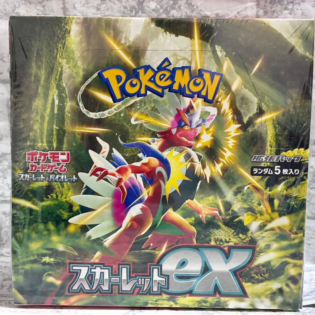 ꒰ ポケモンカード ꒱ ♡スカーレット BOX シュリンク付き 新品 未開封