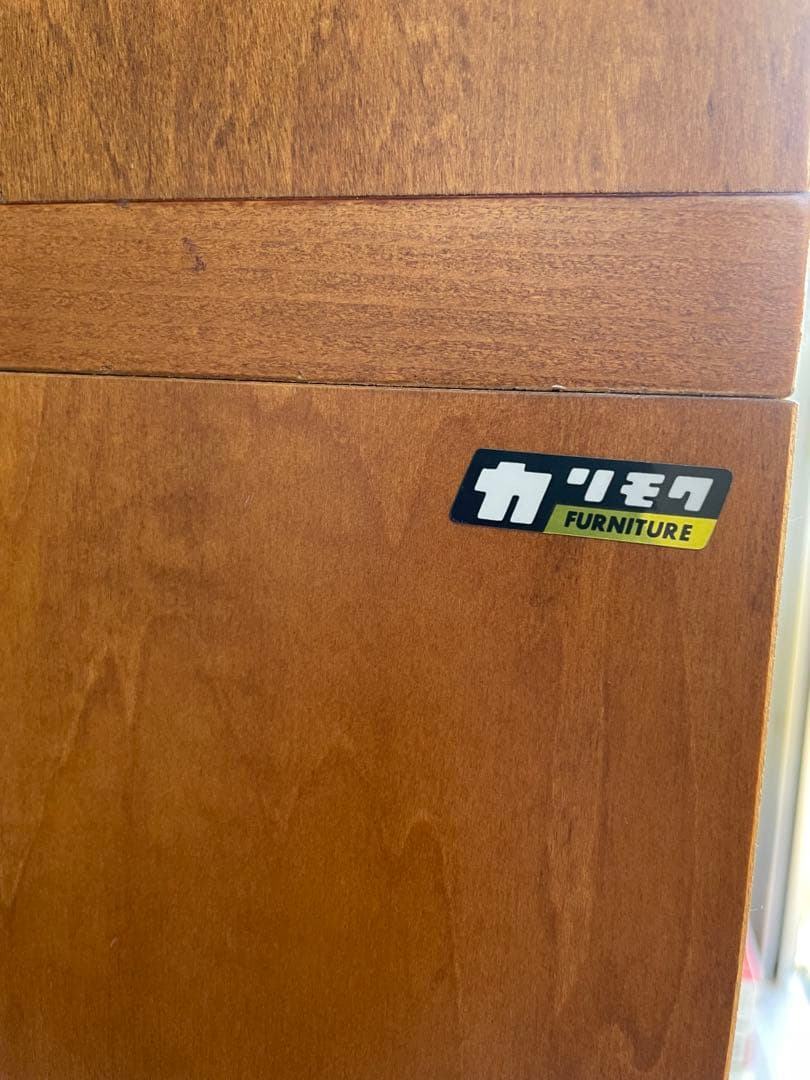 引取りのみ　オールドカリモク　食器棚