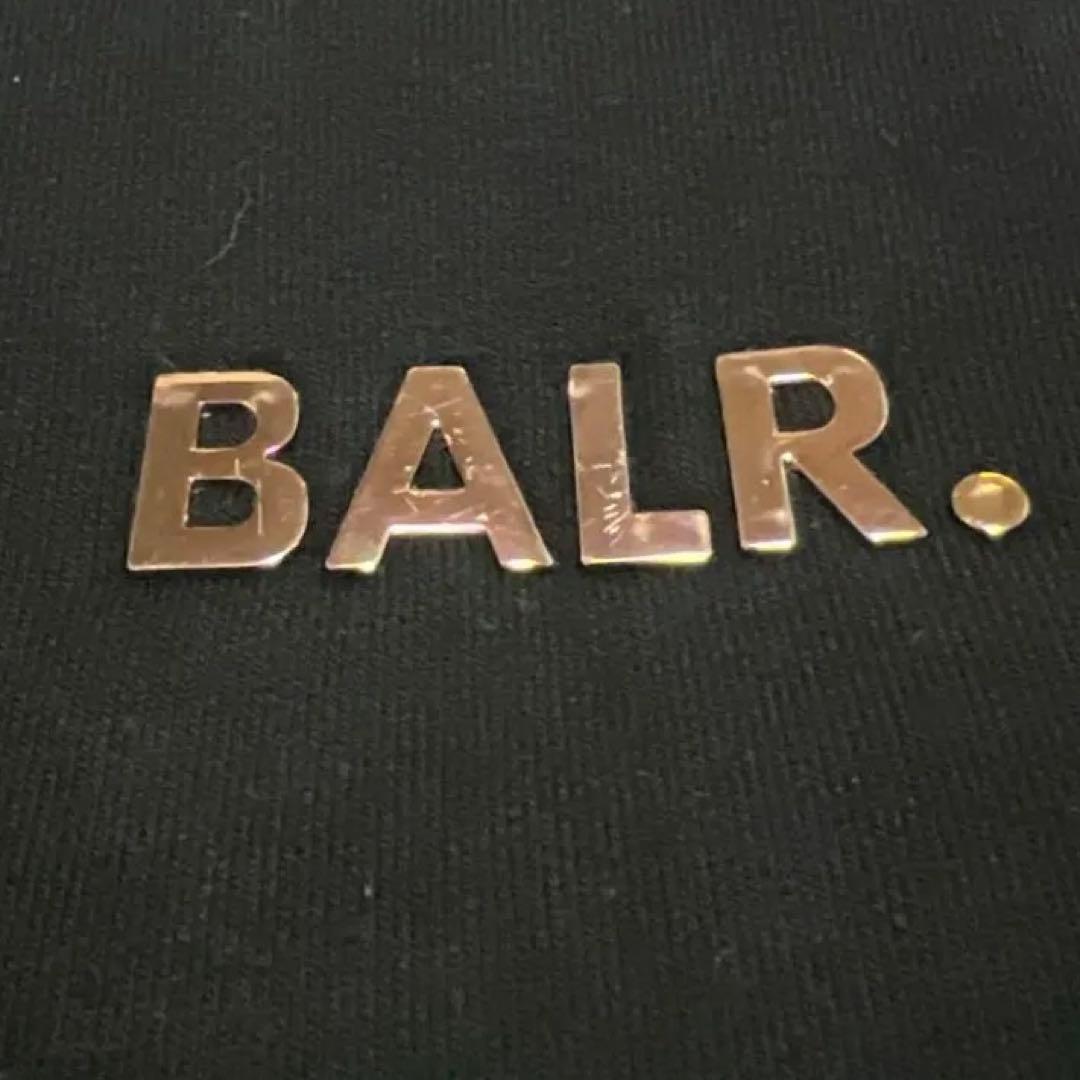 完売品　美品　BALR. ブラック スウェット トレーナー メタル　刺繍10