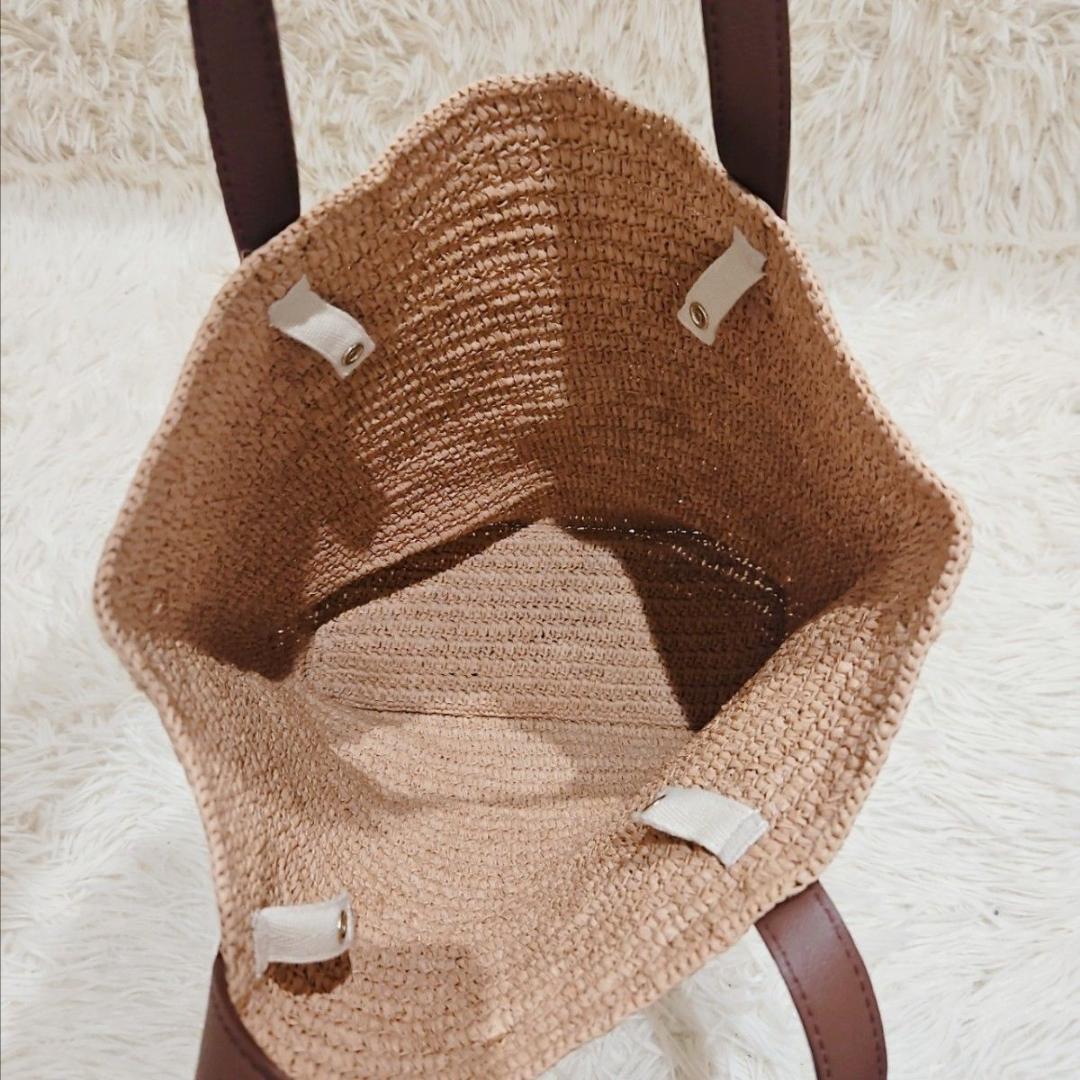 美品 ヘレンカミンスキー DAVOLIA S トートバッグ ラフィア インナー