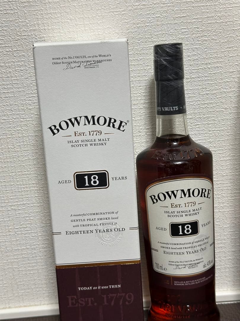 希少 BOWMORE ボウモア 18年 700ml 2本 アイラ島 アイラの女王