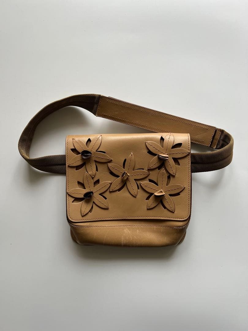 バッグ SS1999 PRADA FLOWER WEST BAG