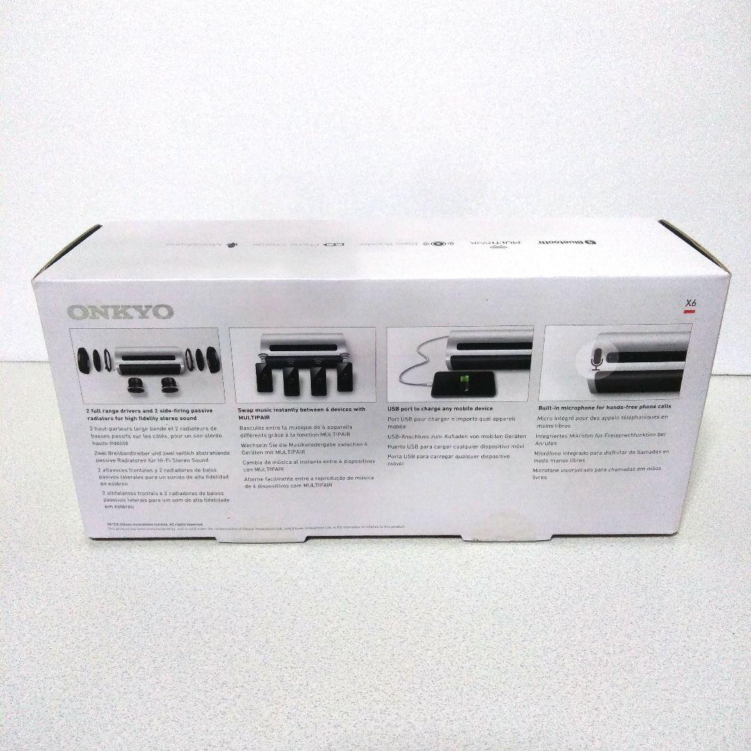 ONKYO オンキョー ワイヤレスポータブルスピーカー X6
