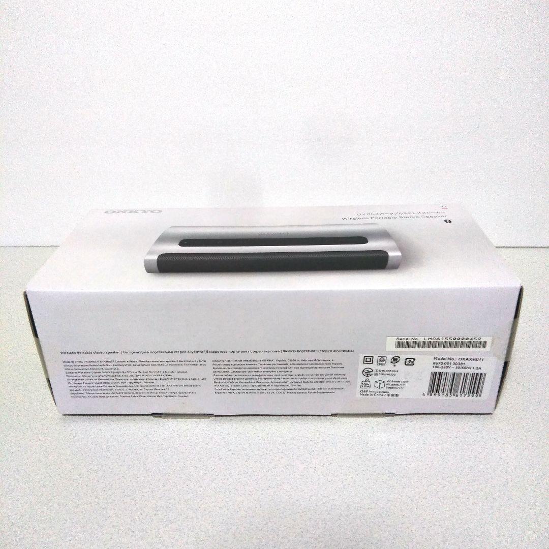 ONKYO オンキョー ワイヤレスポータブルスピーカー X6