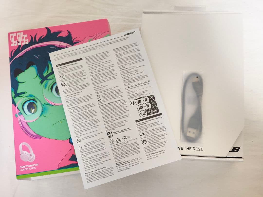 BOSE quietcomfort 45 headphones ピンク