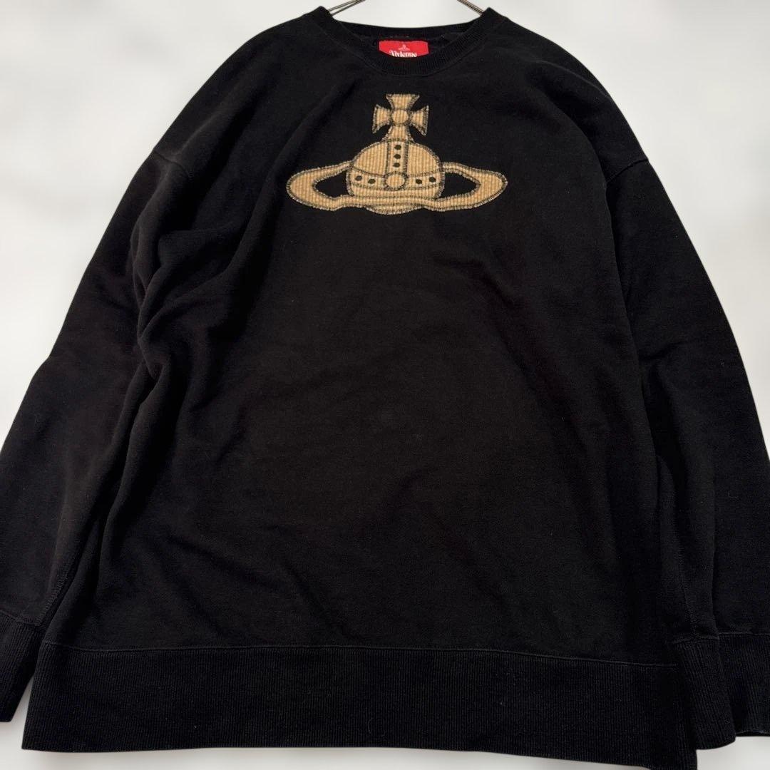 ✨美品✨ヴィヴィアン・ウエストウッド レッドレーベル　黒スエットL