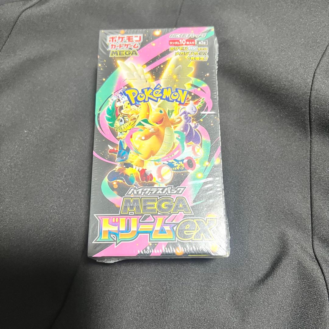 【新品・未開封】ポケモンカード　MEGAドリームex 1BOX シュリンク付き③
