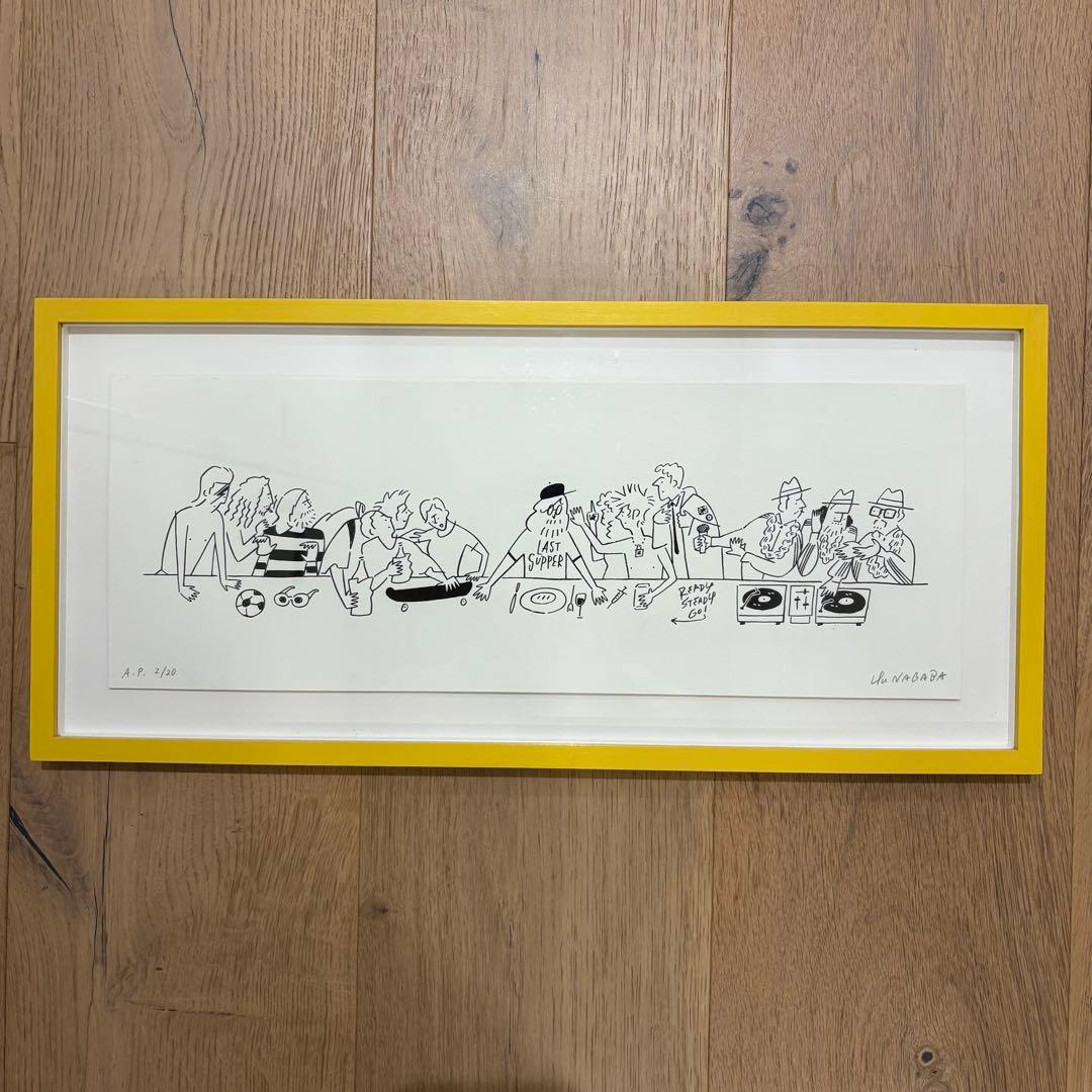 長場雄 The Last Supper (2019) シルクスクリーン ED20