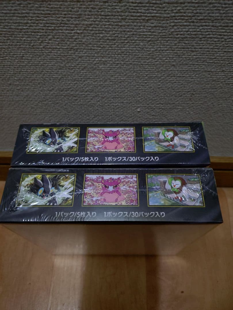 ポケモンカードゲーム　ムニキスゼロ　シュリンク付　 2box