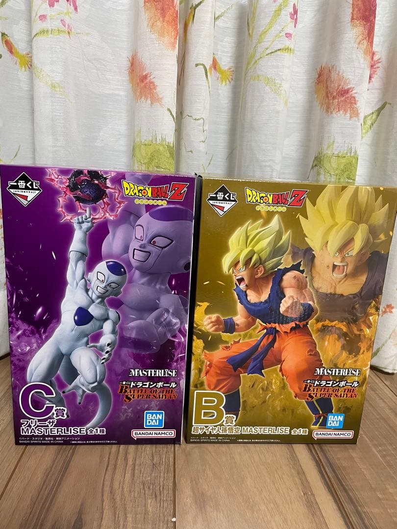 一番くじ　ドラゴンボール　B賞　超サイヤ人孫悟空　C賞　フリーザ　フィギュア
