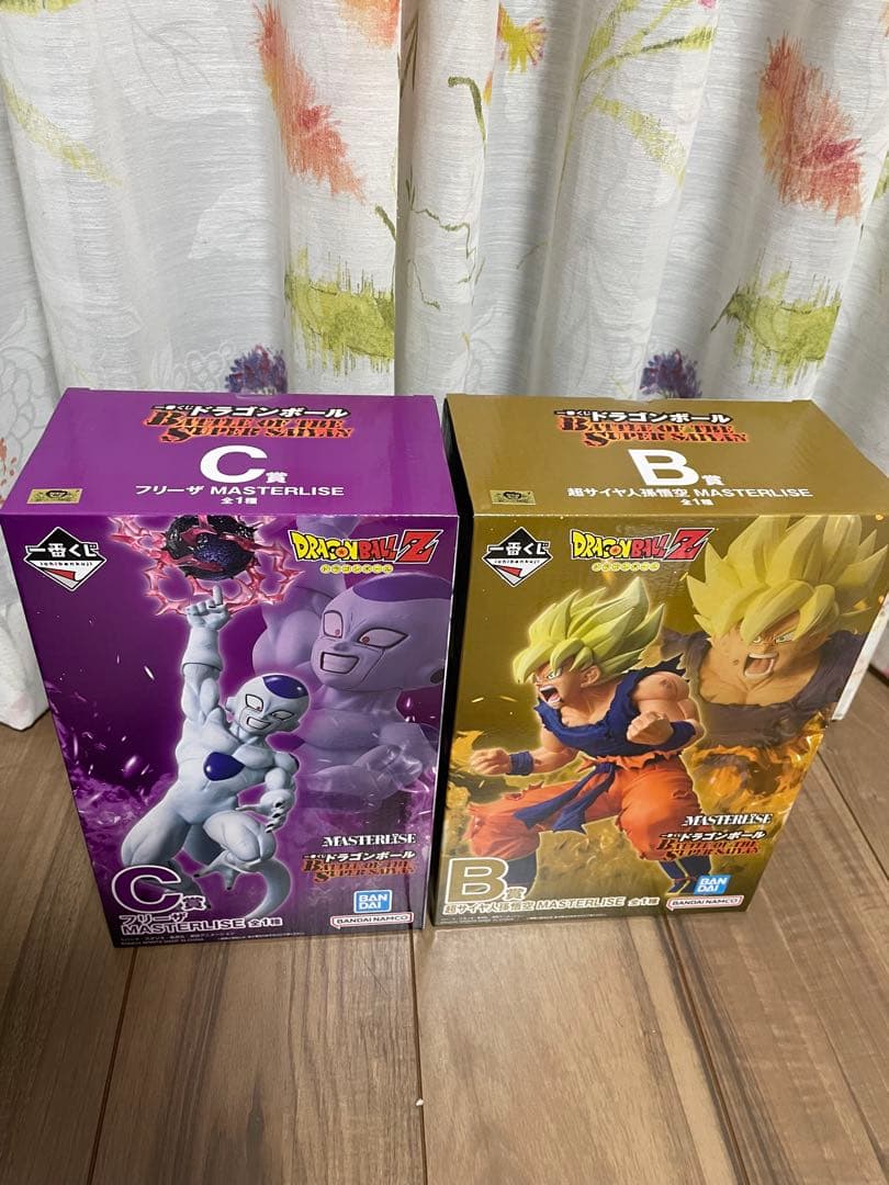 一番くじ　ドラゴンボール　B賞　超サイヤ人孫悟空　C賞　フリーザ　フィギュア