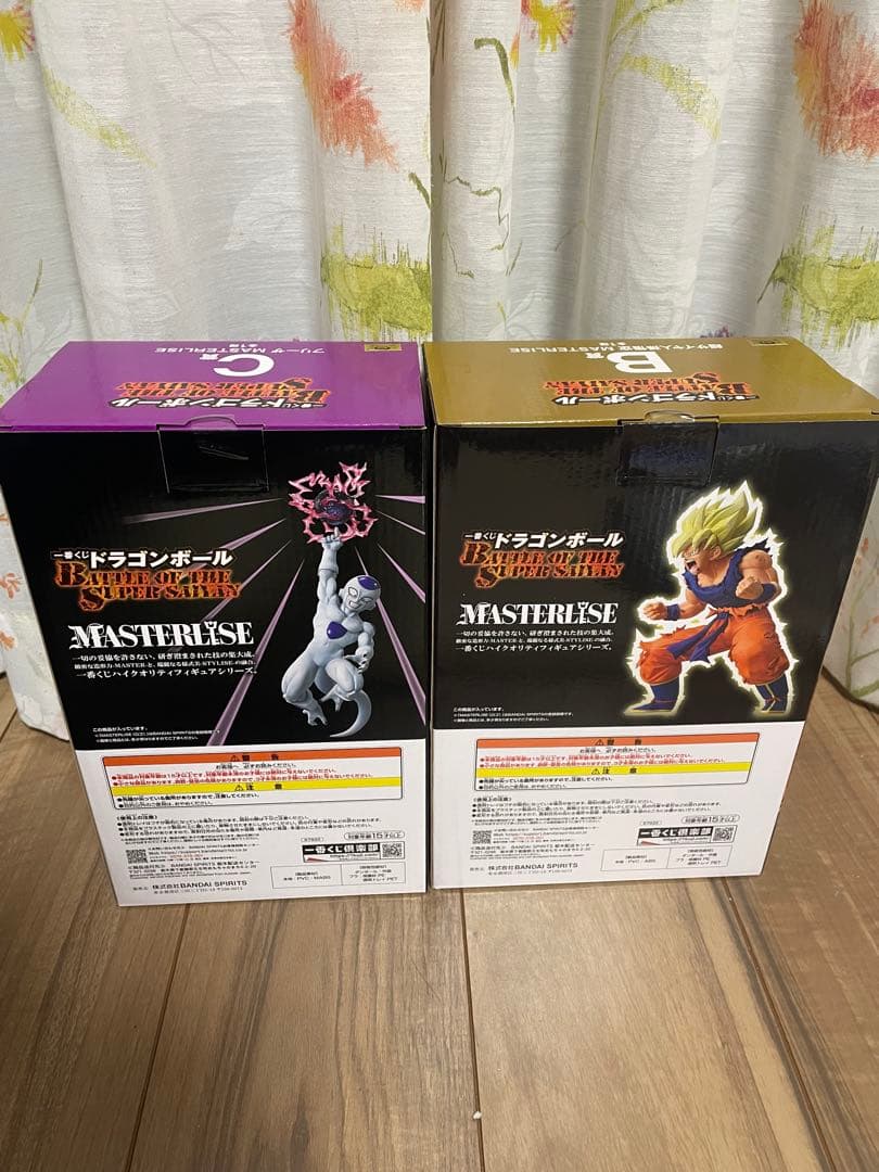 一番くじ　ドラゴンボール　B賞　超サイヤ人孫悟空　C賞　フリーザ　フィギュア