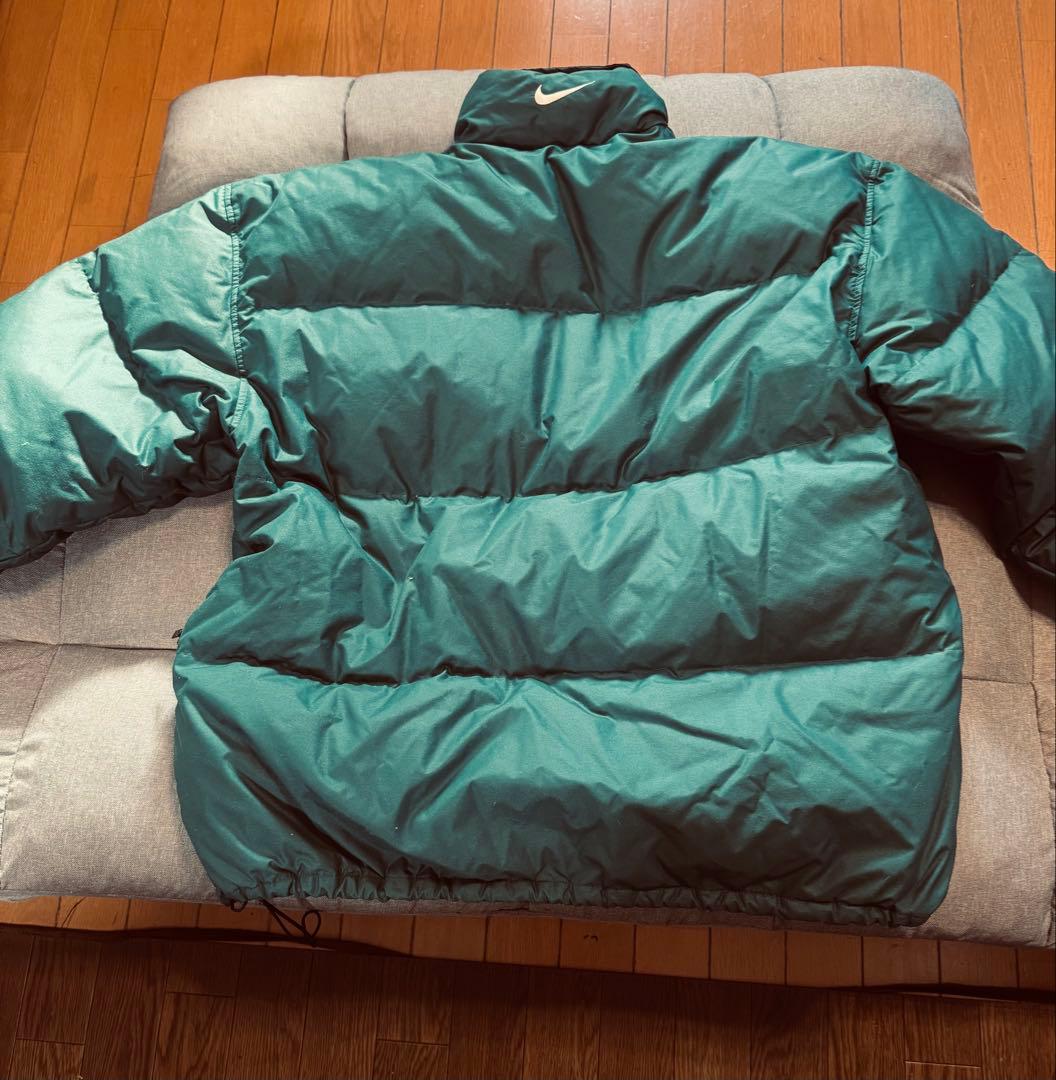 NIKE ダウンジャケット 緑 ビッグシルエット グリーン