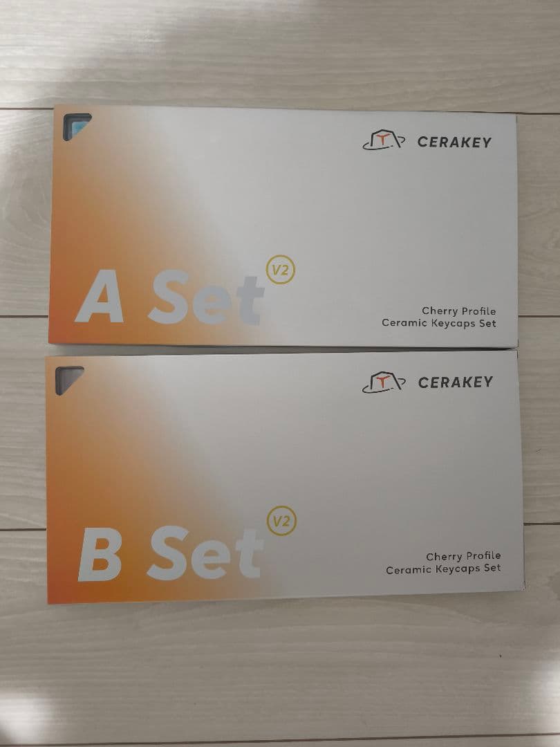 CERAKEY V2 ブルークレイズド 刻印あり A・Bセットのあまり