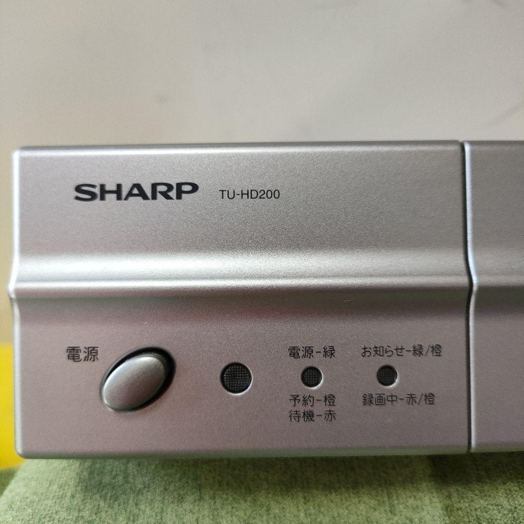 @124)SHARP TU-HD200 デジタルハイビジョンチューナー