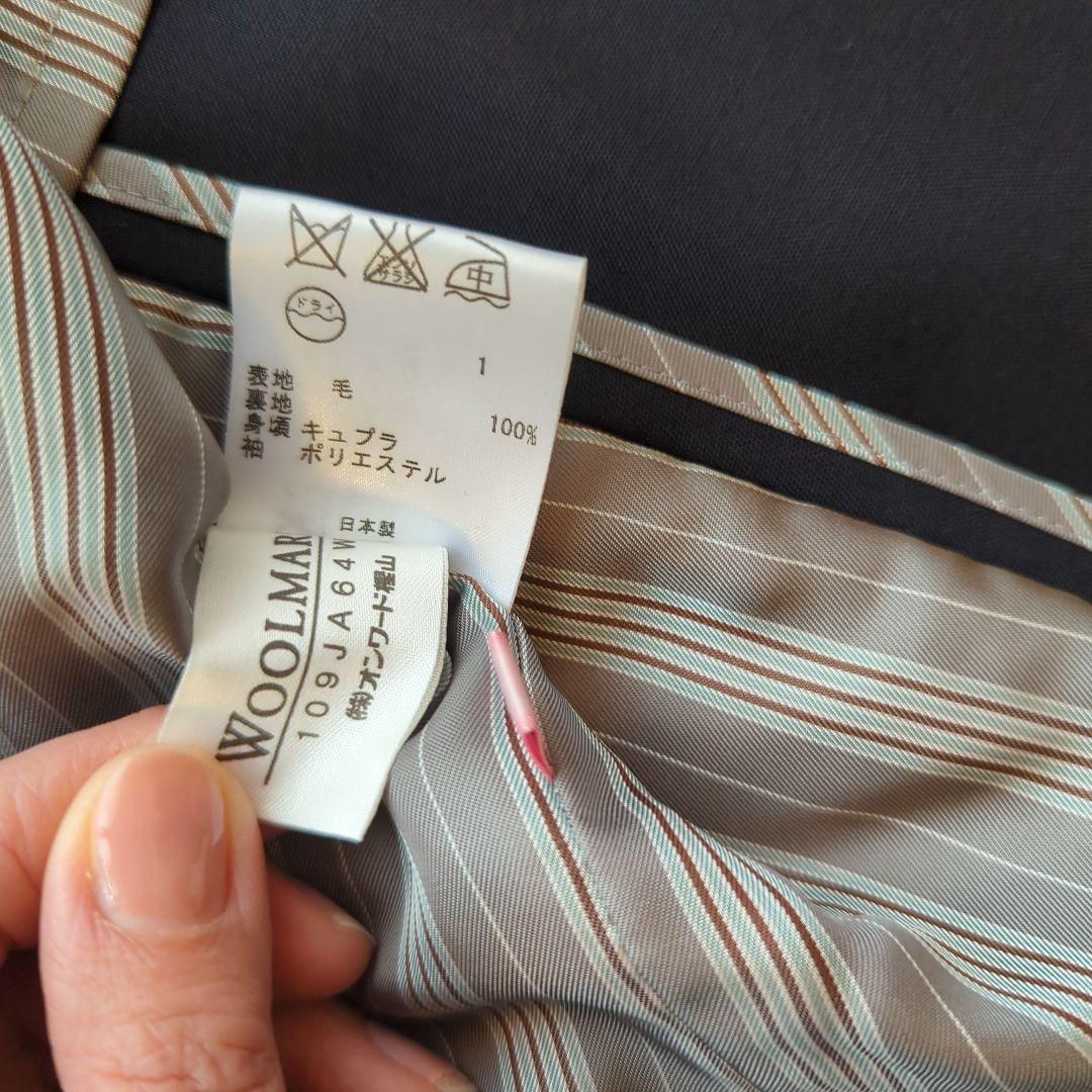 ポール・スミス　紺スーツ　7号