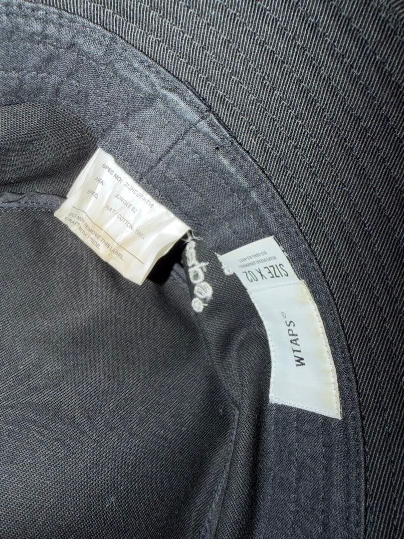 WTAPS ブラック バケットハット