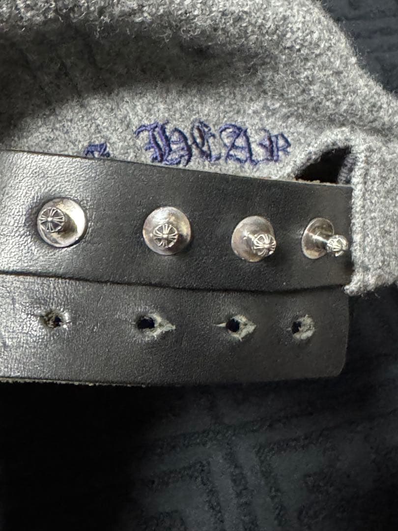 【Rinkan 鑑定済】クロムハーツ ウール キャップ クロスパッチ セメタリー