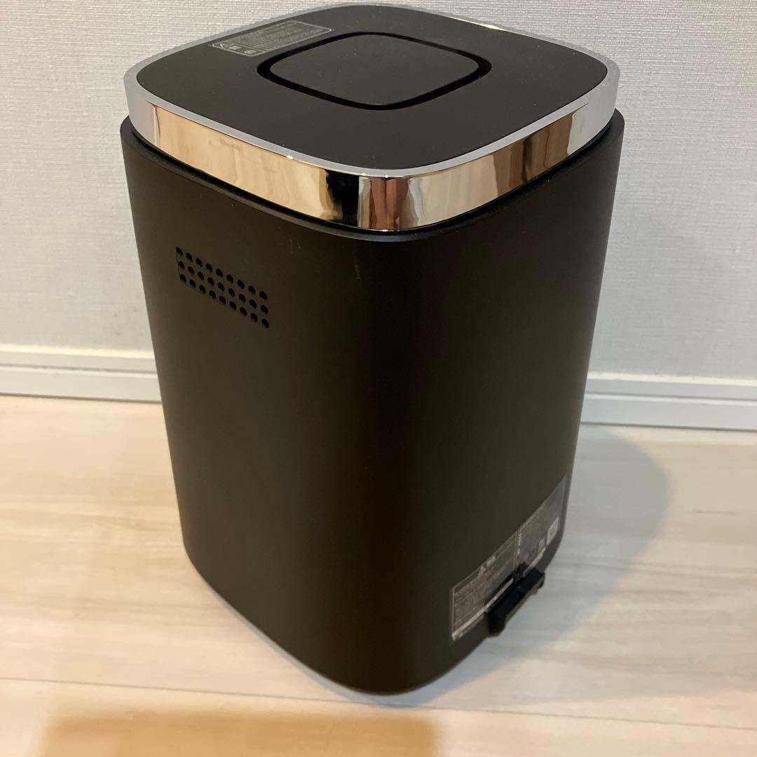 山善 スチーム式加湿器 ブラック 置き型