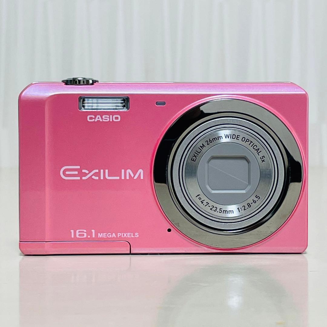 CASIO カシオ EXILIM コンパクトデジタルカメラ EX-ZS6 ピンク