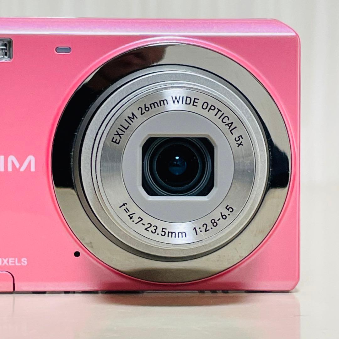 CASIO カシオ EXILIM コンパクトデジタルカメラ EX-ZS6 ピンク