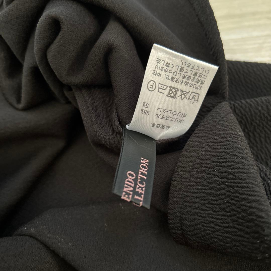 詩仙堂トモコレクション　ブラック チュニック