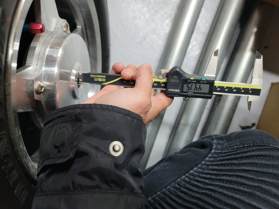 【廃盤品】3WF用10インチリアホイール BMF アルミ ハブ付き タイヤ付き