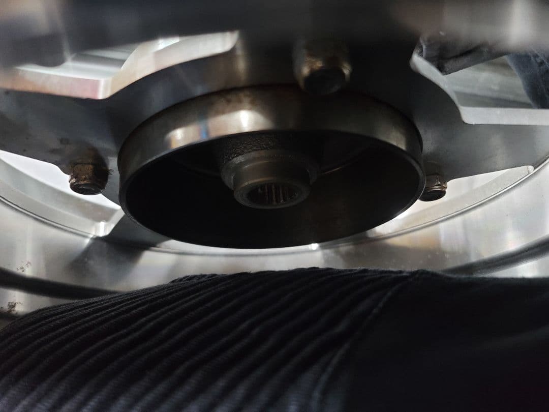 【廃盤品】3WF用10インチリアホイール BMF アルミ ハブ付き タイヤ付き