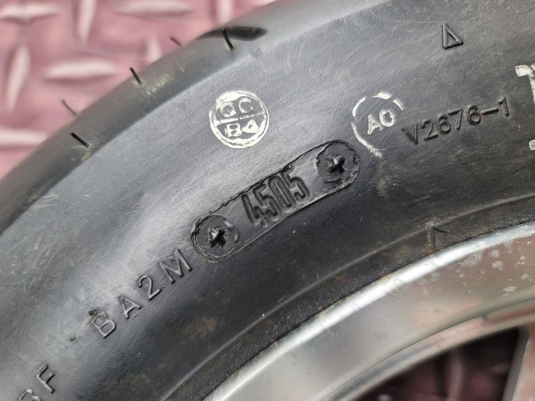 【廃盤品】3WF用10インチリアホイール BMF アルミ ハブ付き タイヤ付き