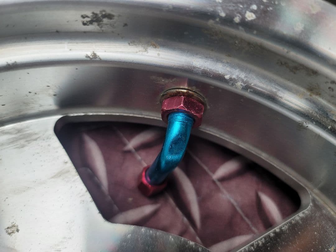 【廃盤品】3WF用10インチリアホイール BMF アルミ ハブ付き タイヤ付き