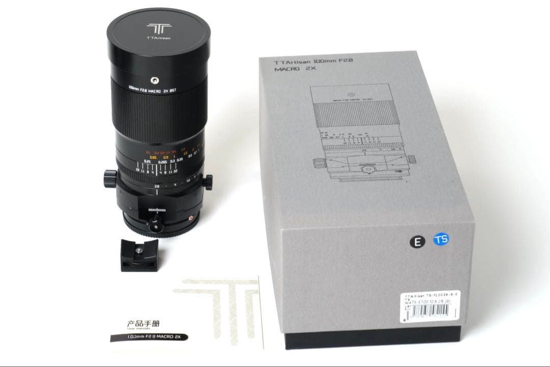 【美品】TTArtisan 100mm F2.8 2X マクロ シフトレンズ
