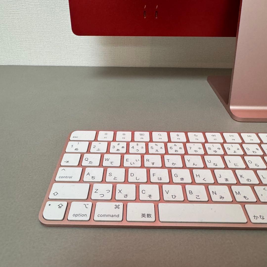 Apple iMac 24インチ（M1, 2021年モデル）ピンク
