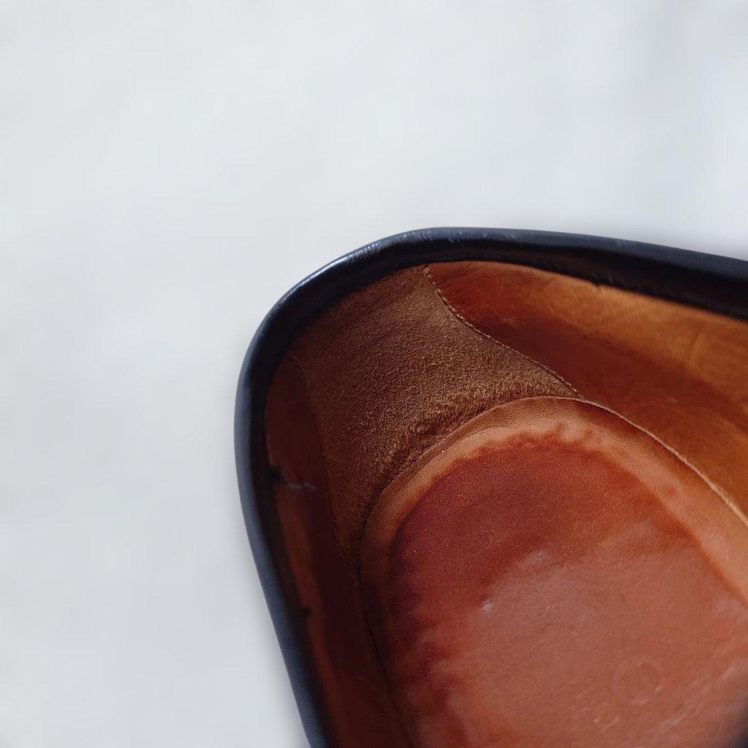 オールドグッチ Gucci ホースビットローファー 8 E 25.0cm前後