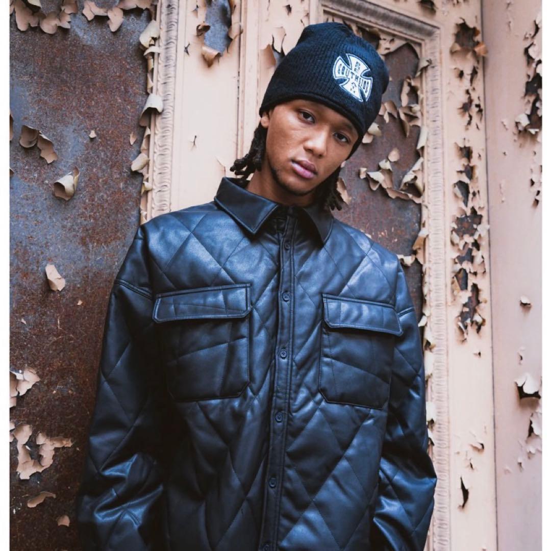 【完売品✨】BREATHSOUTHSIDECROSS DAMAGE BEANIE