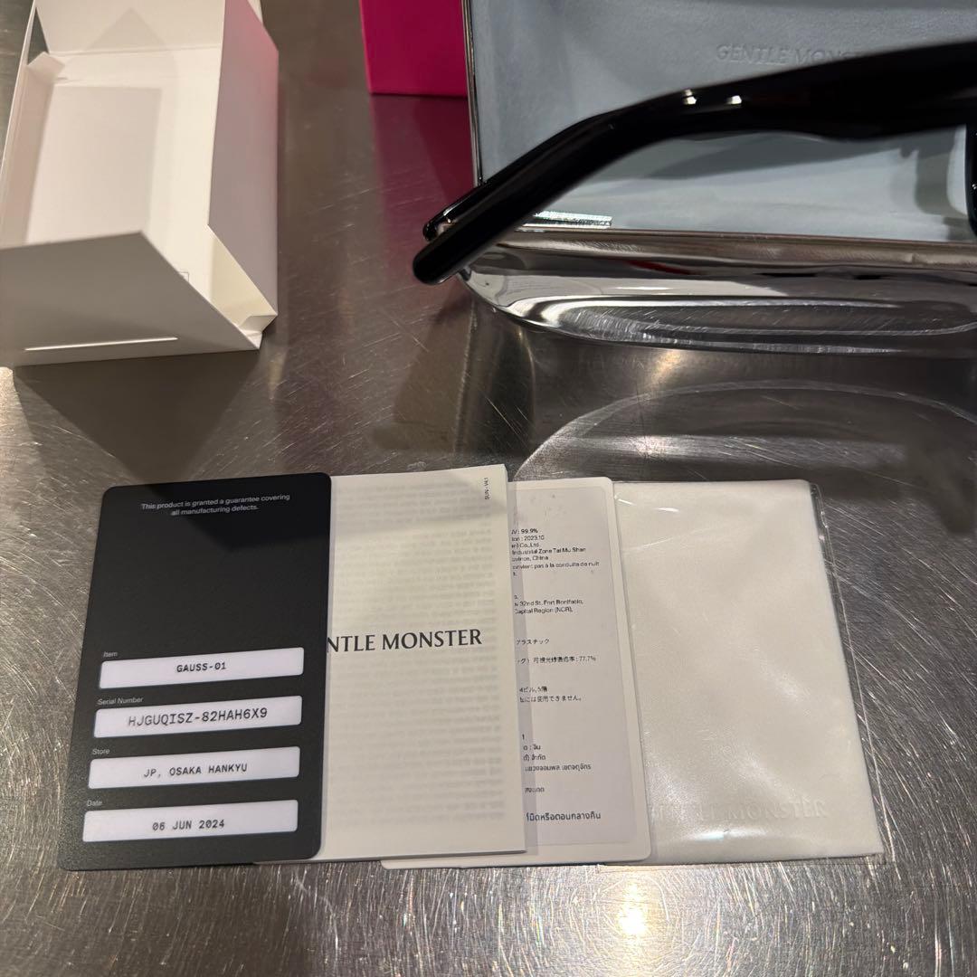 小物 GENTLE MONSTER BOLD GAUSS-01