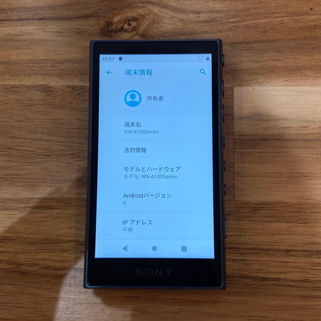 Y1125 SONY ウォークマン NW-A100 16GBモデル