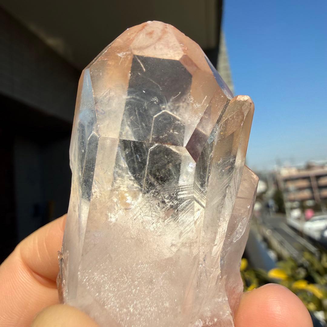 自然色　水晶クラスター モリオン　14個セット　1kg 水晶　原石　自然石c1