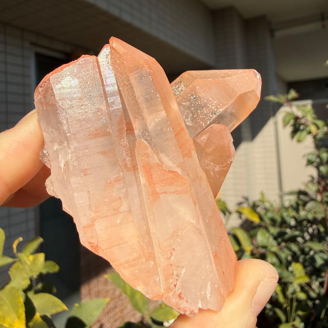 自然色　水晶クラスター モリオン　14個セット　1kg 水晶　原石　自然石c1