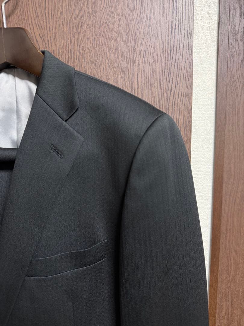 A5新品未使用！着心地抜群！ストレッチ2パンツスーツ！ウォッシャブル！秋冬