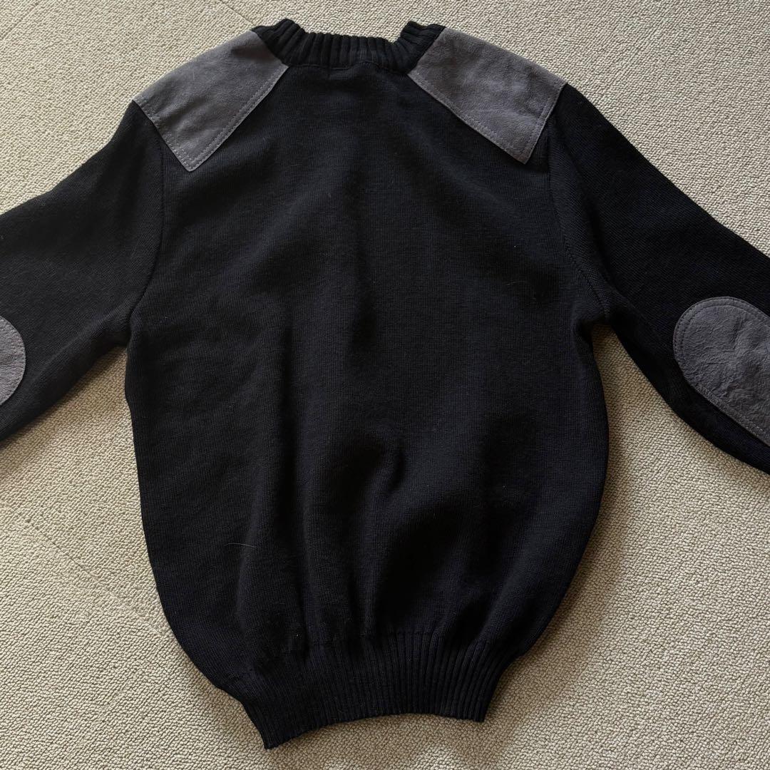 Burberry バーバリー　美品ブラック クルーネックセーター