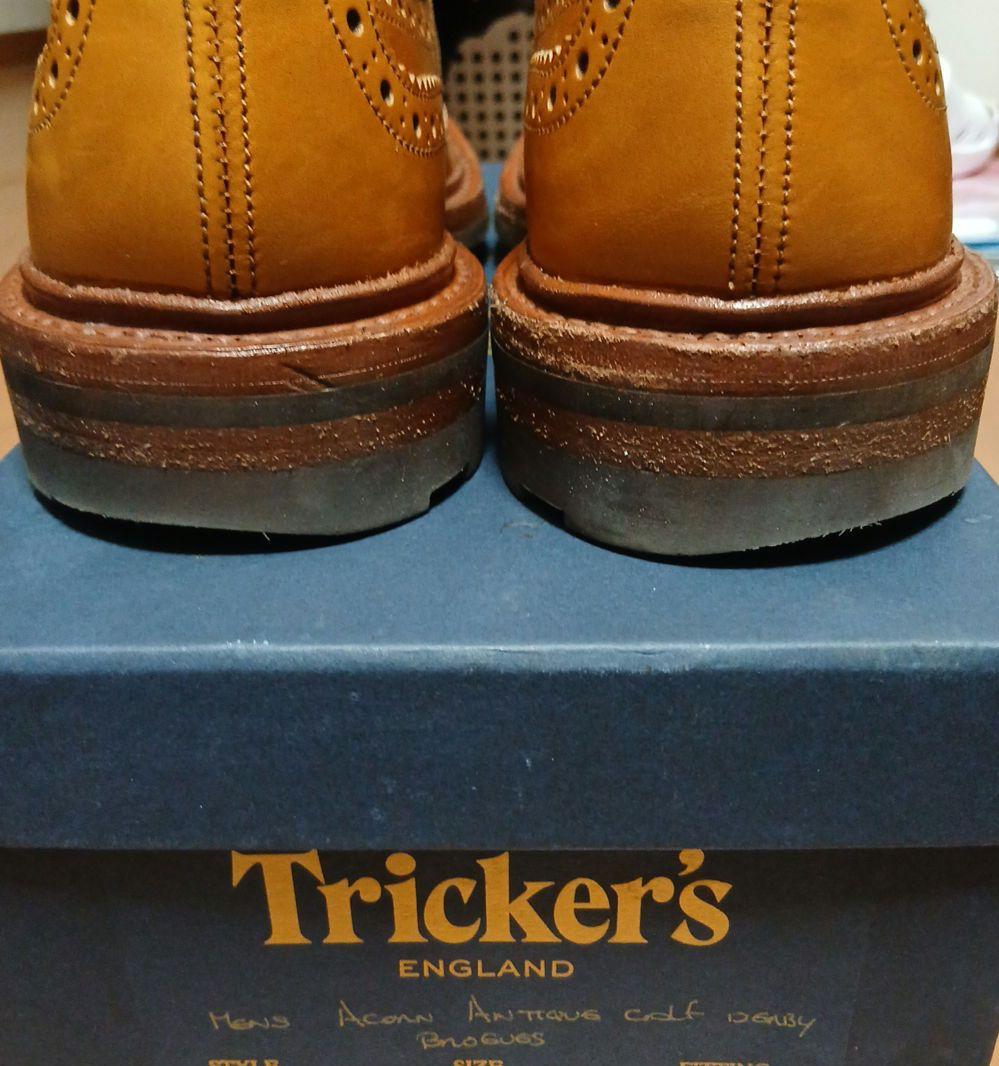 トリッカーズ　バートン　UK6 リッジウェイソール