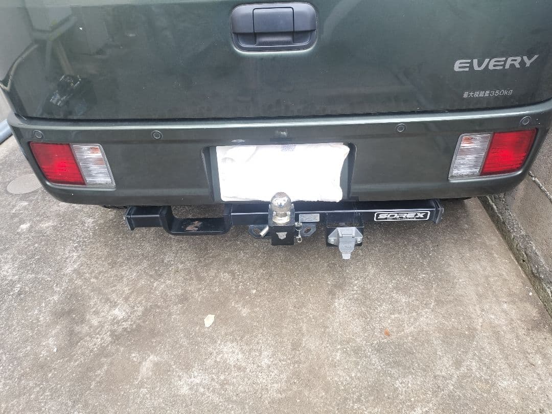 SOREX　ヒッチメンバー、innoルーフキャリアのセット 横浜市出品